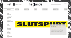 Desktop Screenshot of lisgunde.dk